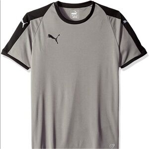 🎉HP 9/29 🤩NWT Puma Grey short sleeved shirt Size XL